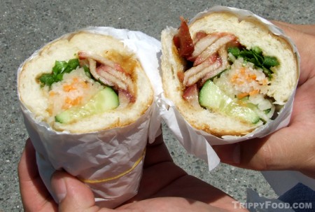 BBQ pork banh mi from Lien Hoa