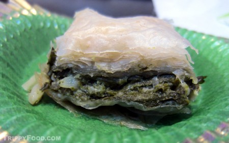 Gleeka's spanakopita