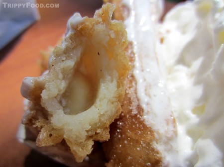 A deep-fried churro stuffed with butter