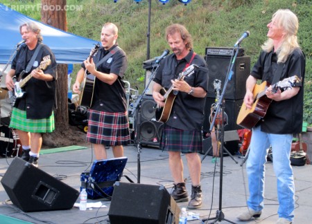 The Ploughboys perform in the Celtic Village