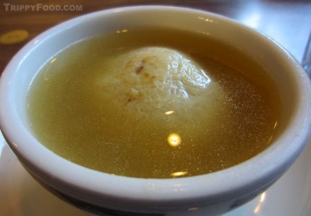 The formidable matzo ball soup