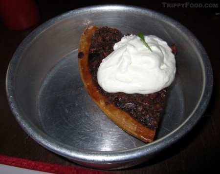Pecan pie from a handed-down recipe