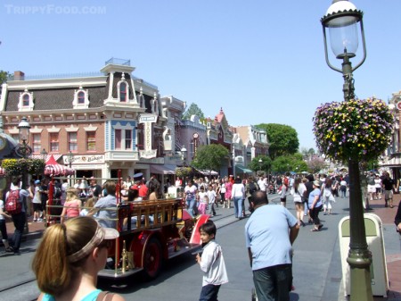 Main Street, Disneyland by day