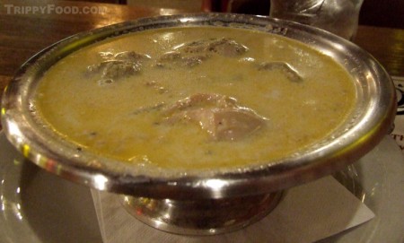 The rich, buttery oyster stew at Portland's Dan & Louis Oyster Bar