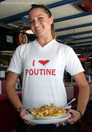 Redondo Beach Cafe's Danielle loves poutine and it shows