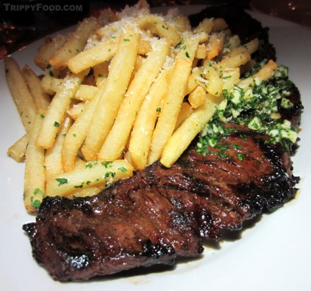 Salty marinated skirt steak (Italian fajita meat)