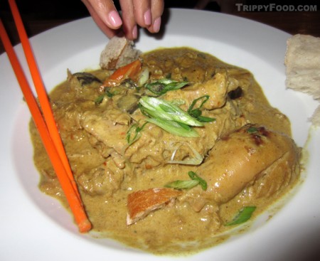 Malaysian chicken curry