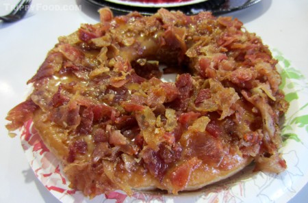 Texas Donuts' behemoth maple bacon donut