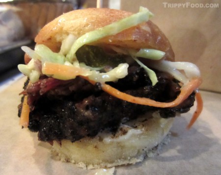 D'elish's smoked short rib pastrami slider