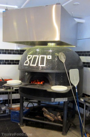 The oven in the new space