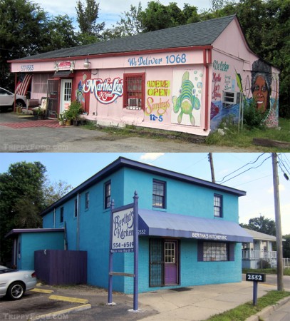 Martha Lou's Kitchen and Bertha's Kitchen in Charleston SC