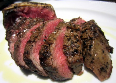 Tender Piedmontese rib eye