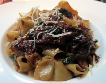 Pappardelle al Cinghiale (wild boar pasta)