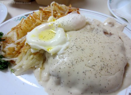 Mountain Quail Cafe's chicken-fried steak